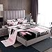 Feelyou Abstract BedÂ SheetsÂ Set Kids Modern Abstract Art Sheet Set Pink Black SheetsÂ withÂ DeepÂ PocketÂ FittedÂ Sheet for Boys Room Decor Lightweight Retro BeddingÂ Set Twin Size with 1 Pillow Case