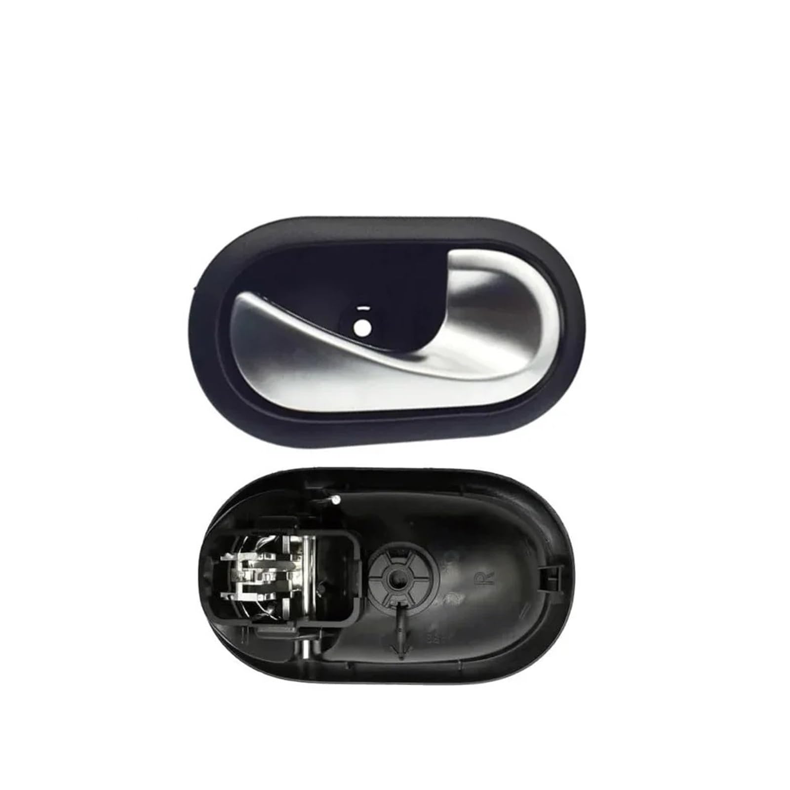 DUHNXUJ Car Door Handle for Clio 2005-2012 8200174075 8200174074 Left Right Interior Handle(Right)