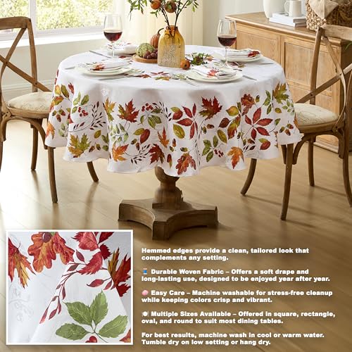 Servilletas de Tela Newbridge Flourishing Leaves Set x4 miniatura 5