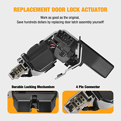 Image of SYERAL Trunk Latch Lock Actuator 931-273 Compatible with Ford Edge Escape Expedition Explorer Aviator, Compatible with Lincoln Corsair MKX Nautilus Navigator