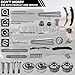 Timing Chain Kit w/Camshaft Phasers for 2016+ Pentastar Upgrade V6 3.6L, For Jeep Wrangler Grand Cherokee Gladiator, For Ram 1500/ ProMaster, For Dodge Durango, For Chrysler Pacifica Voyager