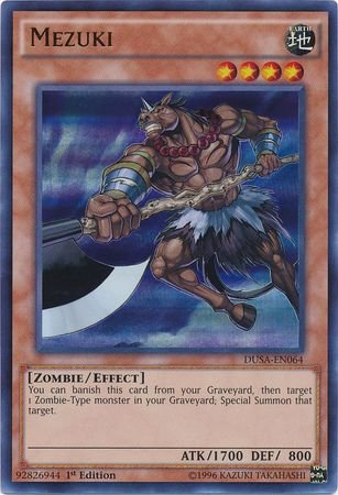 Mezuki - DUSA-EN064 - Ultra Rare - 1st Edition - Duelist Saga (1st Edition)