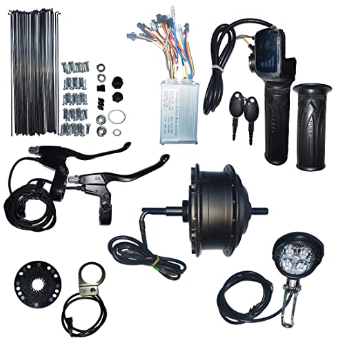 Image of Automotive Electronic Bicycle HUB Motor KIT (Black, 36V 250w)