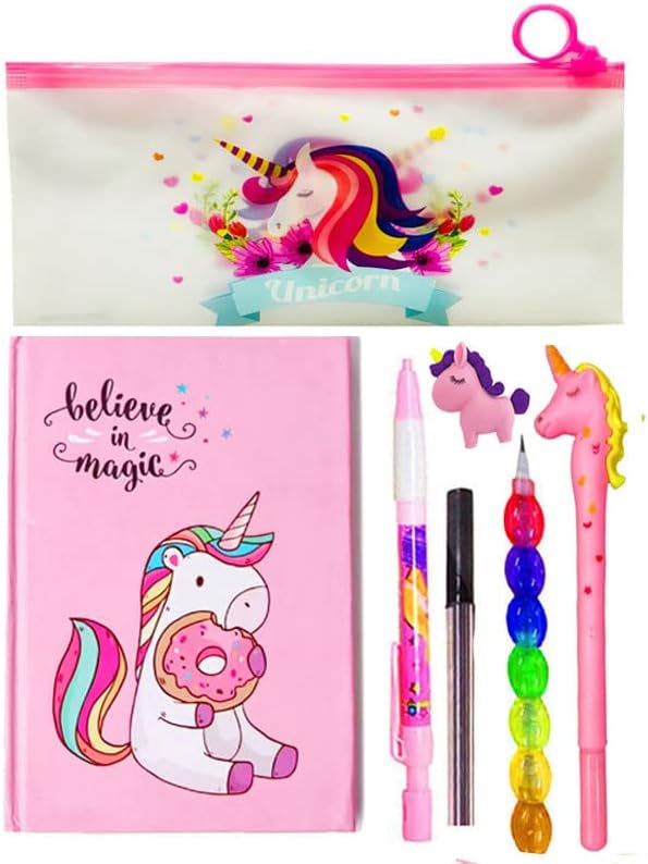 Buy KOBBET® Unicorn Theme Return Gift for Girls with Bag for Birthday