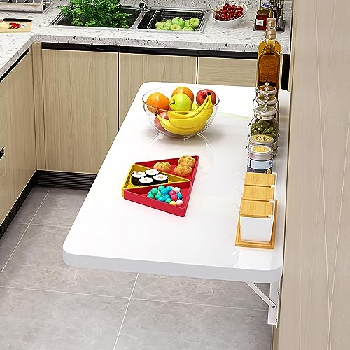 Table pliante murale bureau rabattable et meuble gain de place 70kg - 3