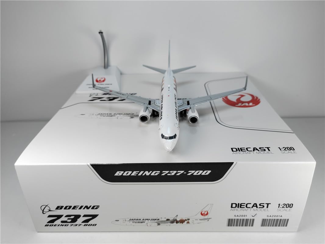 JAPAN AIRLINES 航空機モデル 1/200 Amazon | 飛行機模型飛行機おもちゃの飛行機模型 1:200 スケール