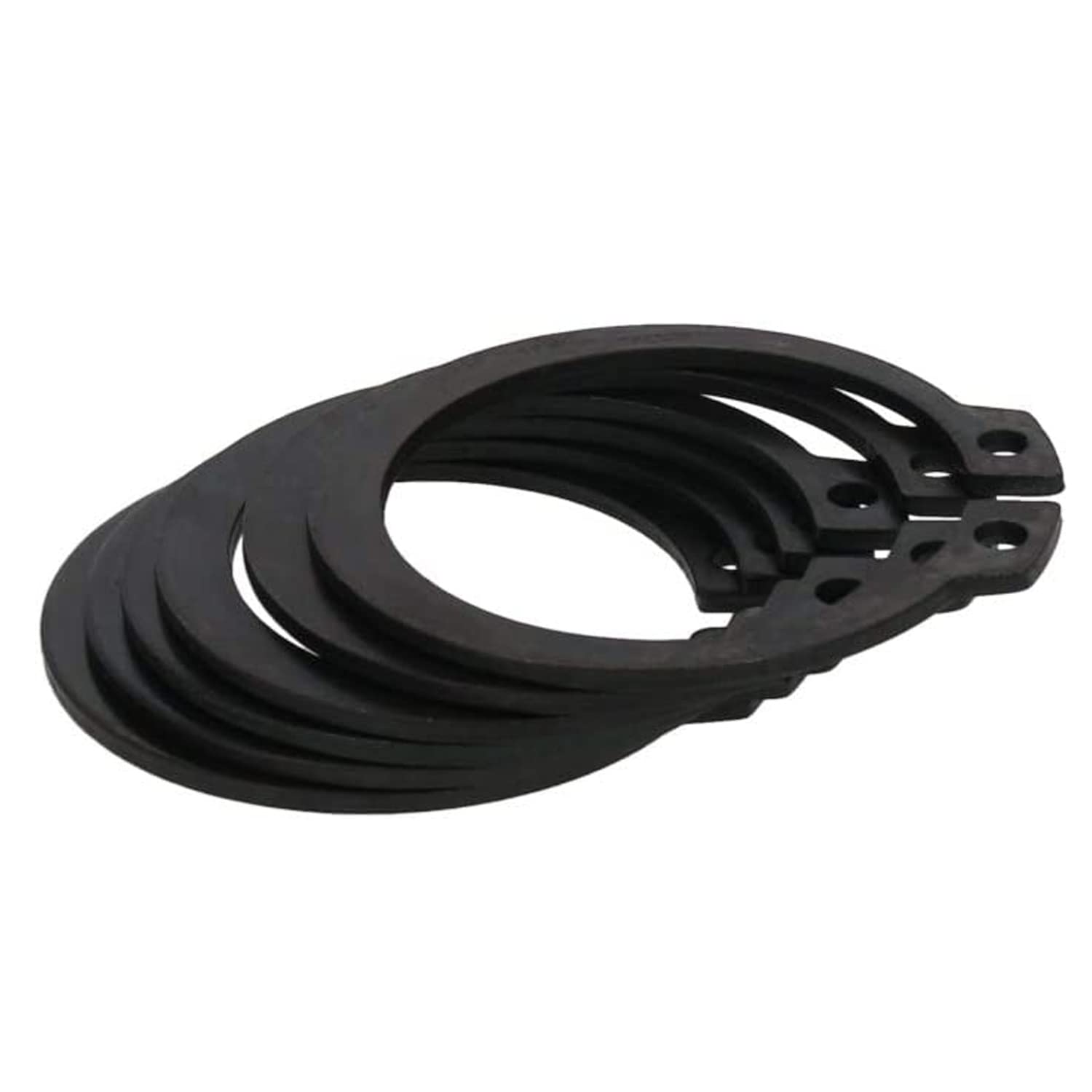 Snap Ring,10 Pcs 40-48Mm C-Clips External Retaining Rings, 65Mn Alloy Steel Circlip Snap External Retaining Ring for Electrical Appliance,42mm (Size:47mm) (Size : 42mm) (Size : 48mm)