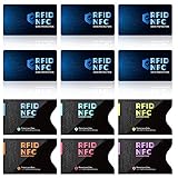 Schützt Ihre RFID-fähigen Karten, Reisepass, Führerschein, etc. vor RFID-Skimming (elektronischer Taschendiebstahl).