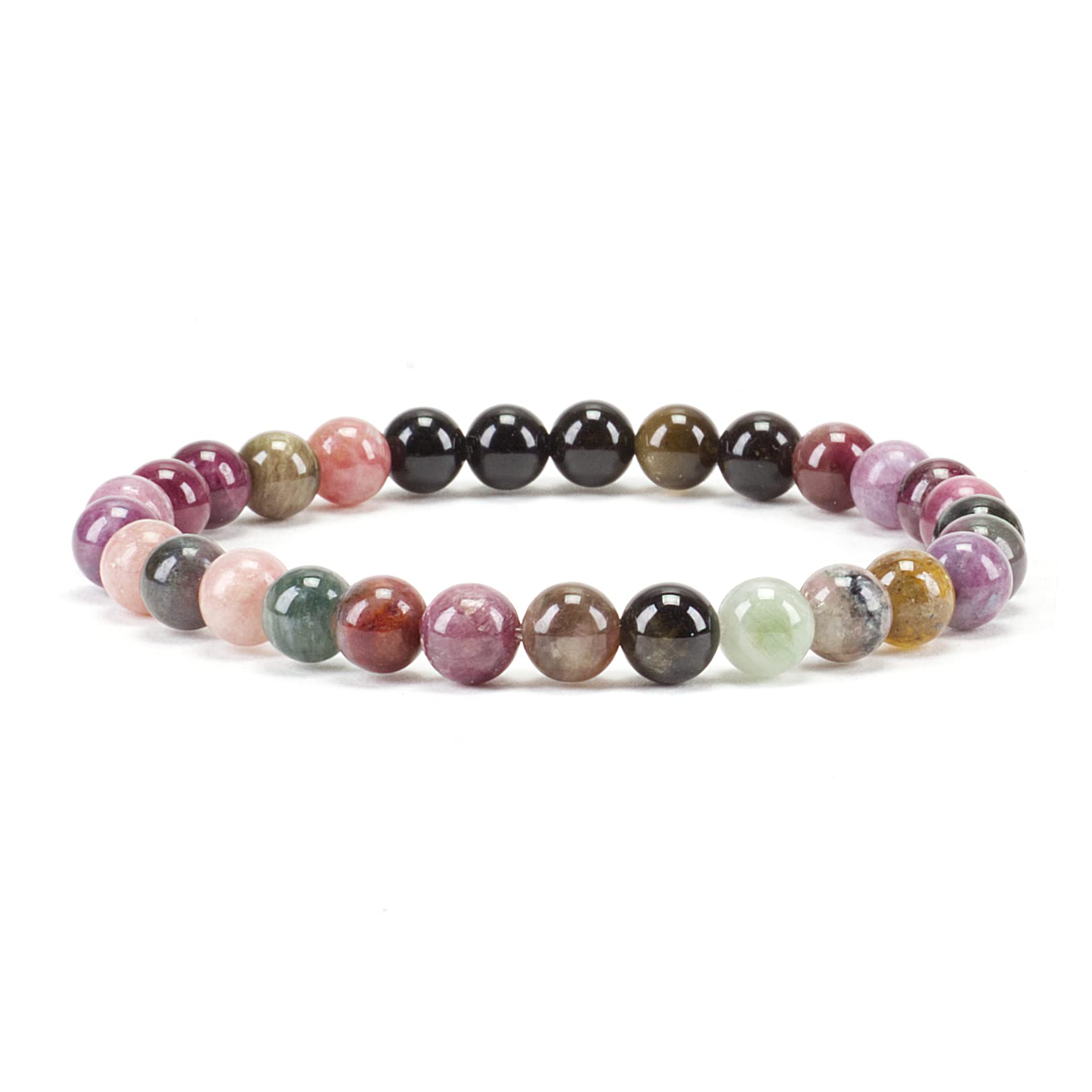 Cherry Tree CollectionCherry Tree Collection - Small, Medium, Large Sizes - Gemstone Beaded Bracelets For Women, Men, and Teens - 6mm Round Beads