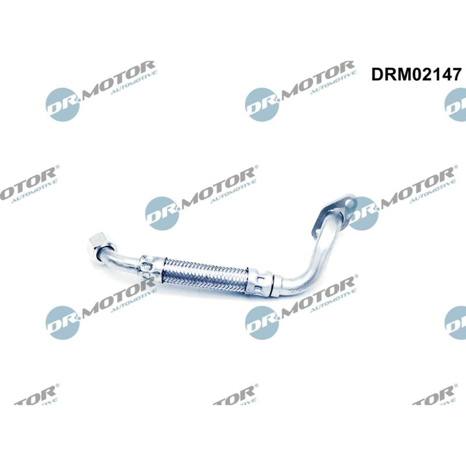 DR.MOTOR AUTOMOTIVE DRM02147 Ölleitung für Turbolader Ölvorlaufleitung Turbolader Kompatibel mit AUDI A6 Avant 4F5, C6 A4 Avant 8ED, B7 A4 Avant 8E5, B6 A4 Limousine 8D2, B5, VW PASSAT Variant 3B6