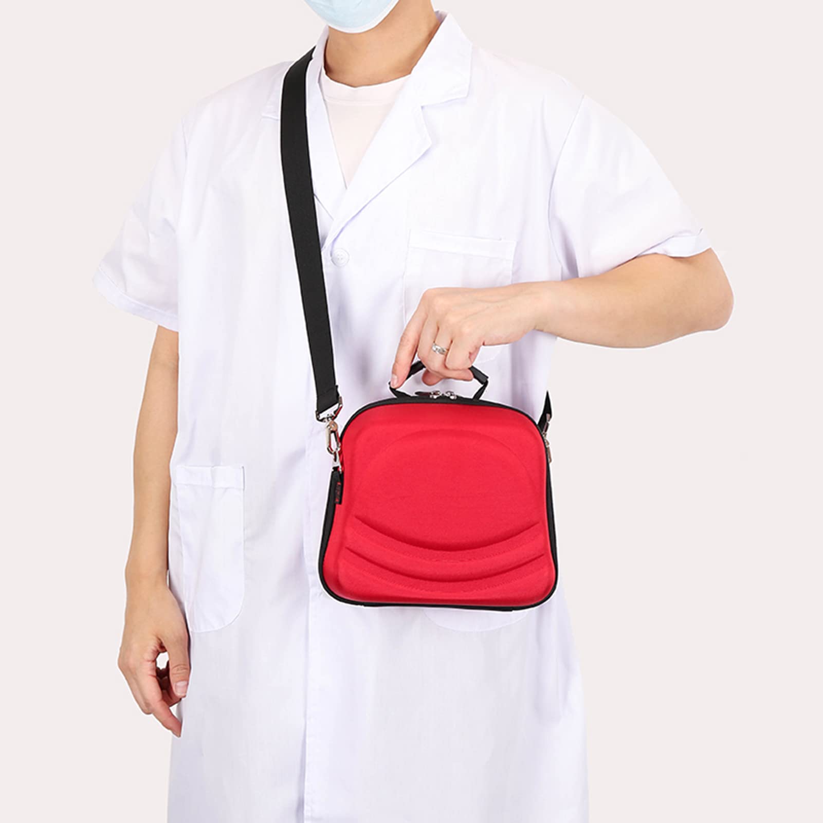 Botiquín de primeros auxilios portátil vacío, bolsa de rescate de emergencia para automóvil, campamento, viajes, senderismo, deporte, caja esencial de primeros auxilios para el hogar, impermeable