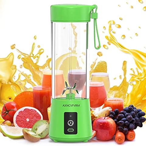 Portable Blender Juicer 4000mAh Personal High Speed Smoothie Blender USB Rechargeable Fruit Mixing Machine for Protein Shakes and Smoothies, Baby Food Cover