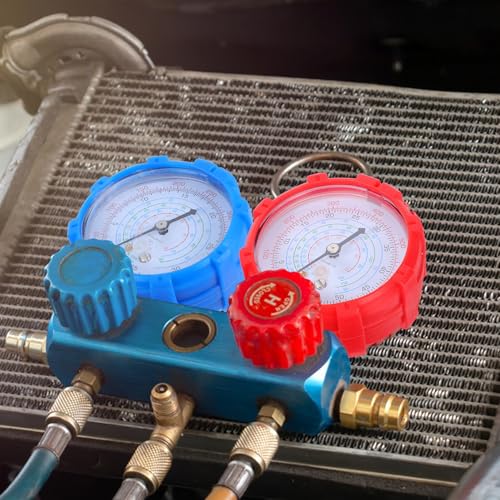 Manómetro para aire acondicionado automotriz Hemobllo miniatura 5