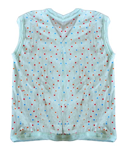 Image of New Born Baby Itch Free Feel Free Star Printed 100% Cotton Jabla Combo (Set of 10)(0to6 Months)