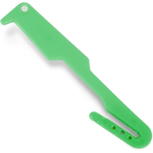 Jeffers Livestock Ear Tag Removal Knife – Green, Safe & Efficient Tool for Livestock Identification Tag Removal with Magnet for Easy Storage, Ideal for Cattle, Sheep, Goats, Pigs