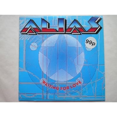 Alias Waiting For Love 7" EMI EM183 EX/EX 1990 picture sleeve, a-side is AOR Edit
