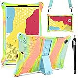 【Calidad premium】Funda compatible con lenovo m17 fhd plusestá hecha de silicona suave ultradelgada para un sentido del tacto cómodo.El diseño de esquina engrosada único proporciona una buena protección contra rasguños y golpes.