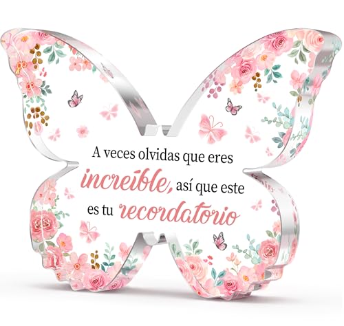 CheriGift Regalo Mujer, Regalo Dia de La Madre, Regalos Originales para Mujer Cumpleaños, Mariposa Adornos de Acrílico, Regalos para Amigas Mamá Abuela Hermanas CheriGift Regalo Mujer, Regalo Dia de La Madre, Regalos Originales para Mujer Cumpleaños, Mariposa Adornos de Acrílico, Regalos para Amigas Mamá Abuela Hermanas