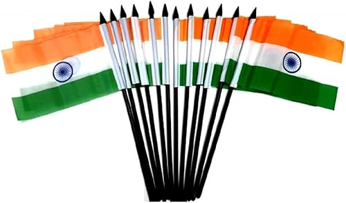 Miniatura 115 de Paquete de 12 banderas de escritorio de oficina en miniatura de poliéster internacional de 4 x 6 pulgadas, 1 docena de banderas pequeñas de 4 x 6