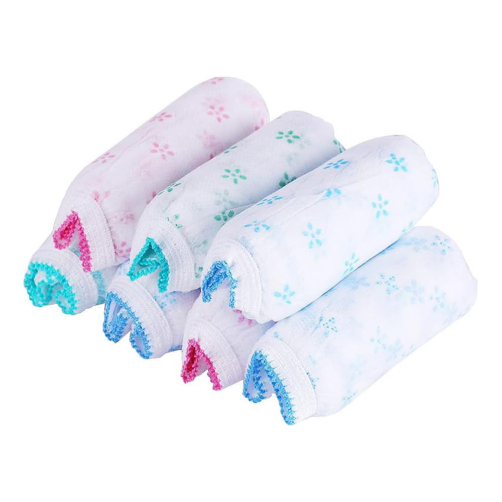 Healifty Pack of 7 Women's Underpants, Cotton Disposable Underpants, Women, Individually Packed, Absorbency Extra, Seamless, Disposable Briefs for Travel, Hotel, Spa, Pregnant Women, Postpartum (XXL)