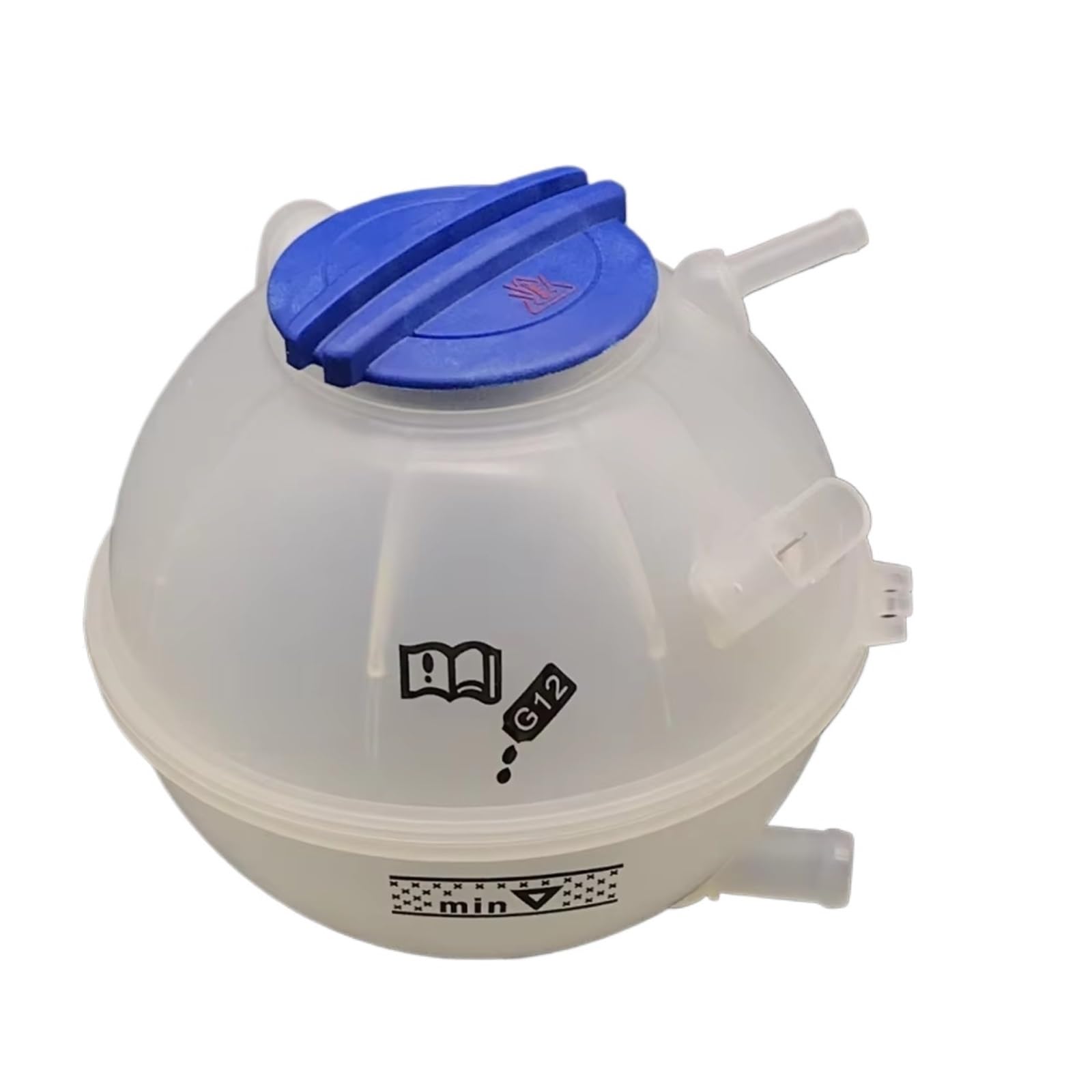 Depósito de refrigerante del Motor Compatible con VW Bora 1J2 1998 1999 2000 2001 2002 2003 2004 2005 1J0121403B Depósito de expansión de refrigerante con Tapa