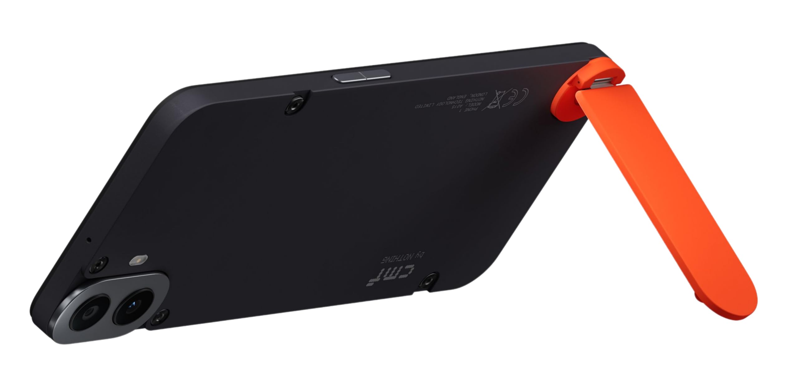 CMF BY NOTHING Phone 1 Stand (Orange) | Ultra-Slim, Sturdy Snap-On Holder | Flexible Viewing Angle Stand for CMF Phone 1 | Lightweight, Durable, Portable Accessory for Desk or Travel-picture-26