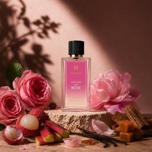 Image of Can I Call You Rose Perfume 50ml for Men & Women | Romantic Rose Floral Fragrance with Vanilla & Musk | Long Lasting Luxury Perfume Spray | Daily Wear, Date Night & Special Occasions