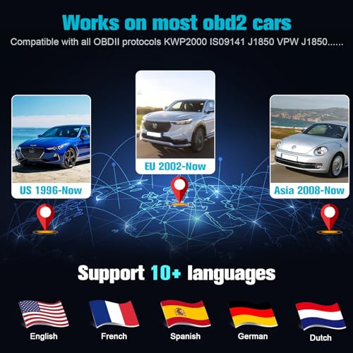 Leekooluu LKK-V309 Obd2 Scanner Ease Setup Plug-Play: Clear Reset Engine Error Code Professional Code Reader Diagnostic Scan Tools thumb #5