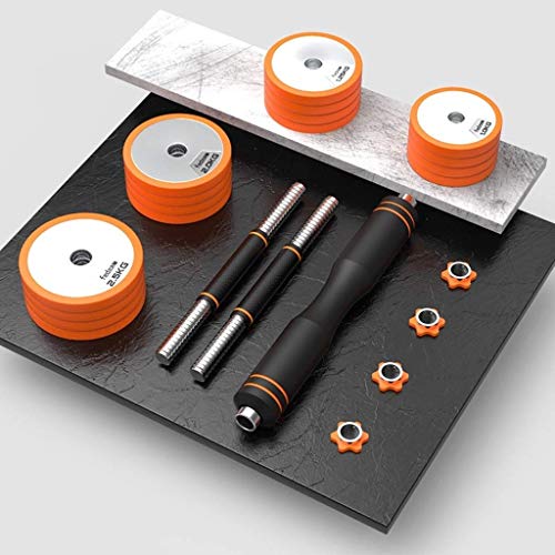 Halter Dumbbells Barbell Lifting 20KG Een paar verstelbare dumbbell gewichtsset Home Gym Barbell Plates Spier Body… - Afbeelding 8