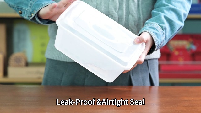 Amazon.com: ganfaner 17oz Disposable Food Container Box with Lids