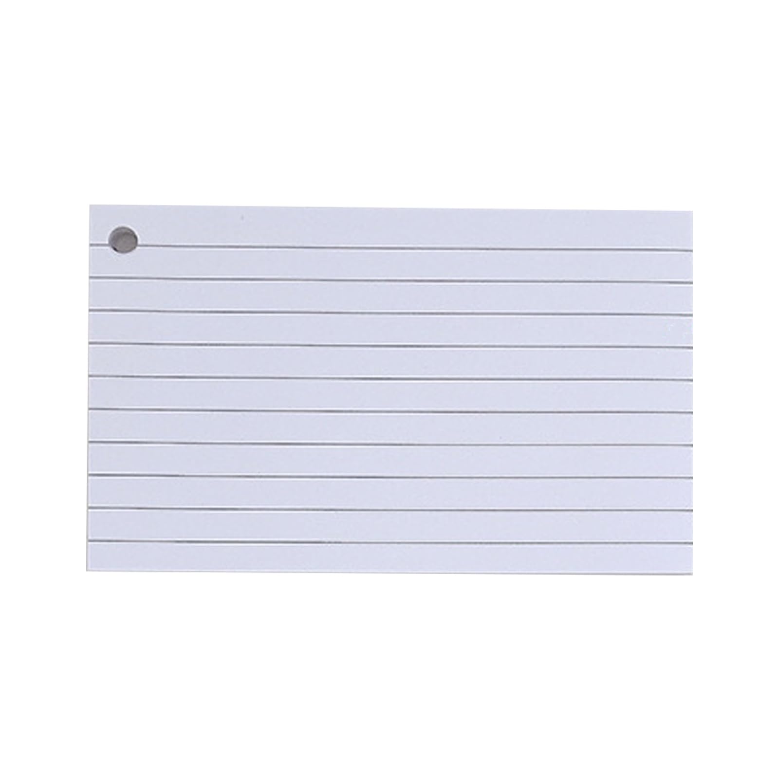 Blanks Flashcards Lined Indexes Cards with Binding Rings Study Note Cards Presentation Great for School Learning Study Flashcards
