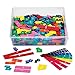 hand2mind Plastic Rainbow Fraction and Decimal Tiles, Bulk Math Manipulative Kit for the Classroom (15 Sets of 51 Tiles)