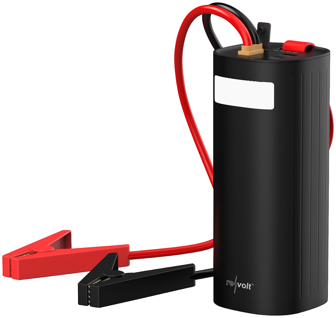 revolt Auto Starthilfe: 3in1-Kfz-Starthilfe & Powerbank, LiFePO4, 60 Ah, 600 A, 100 W PD, LED (Booster, Starter, Jump)