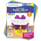 CRAFT, CREATE, AND ENJOY: Spark creativity in children ages 5 and up with this thought-provoking Bible craft kit. Kids can craft 3-dimensional Bible verse displays, offering a colorful and meaningful reminder of God's love. Ideal for Sunday School, c...