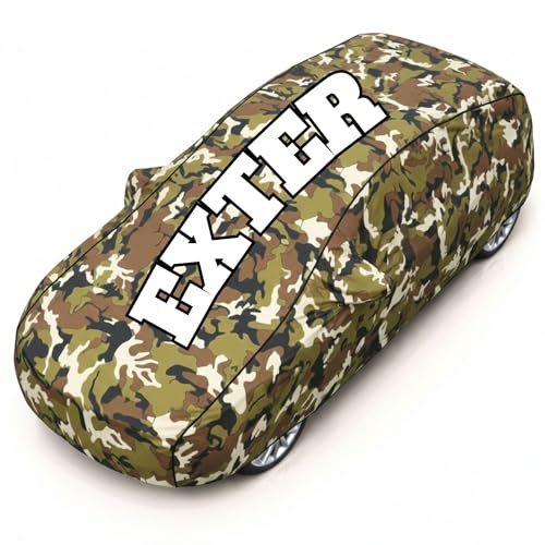 Image of Superior Grade Quality Exter Cover (All Variants) Car Body Cover - 100% Waterproof Custom Fit with Mirror Pockets | Triple-Stitched Elastic Design, Heat Reflective, Anti-Dust, All-Weather