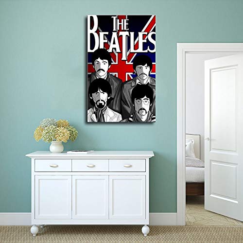 Poster sur toile The Beatles légendaire Rock Band The Beatles 11 – Décoration de chambre à coucher, de sport, de bureau… - Les Beatles, Paul McCartney, John Lennon, RIngo Starr, George Harrison Poster sur toile The Beatles légendaire Rock Band The Beatles 11 - Décoration de chambre à coucher, de sport, de bureau… – Image 5