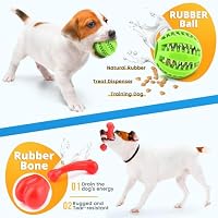 LOYEE 8 Pack Puppy Toys for Small Dogs, Luxury Dog Chew Toys with Squeaky Plush Toys, Rope Toys and Ball, Teething Toys for Puppy Supplies — image 5