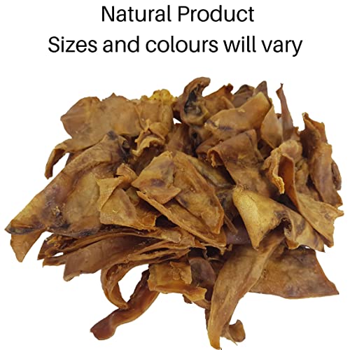 Britten & James Pig Ear Strips for Dogs (1kg tub). A 100% Natural Healthy Dog Chew Treat, 1 kg (Pack of 1) - Image 4
