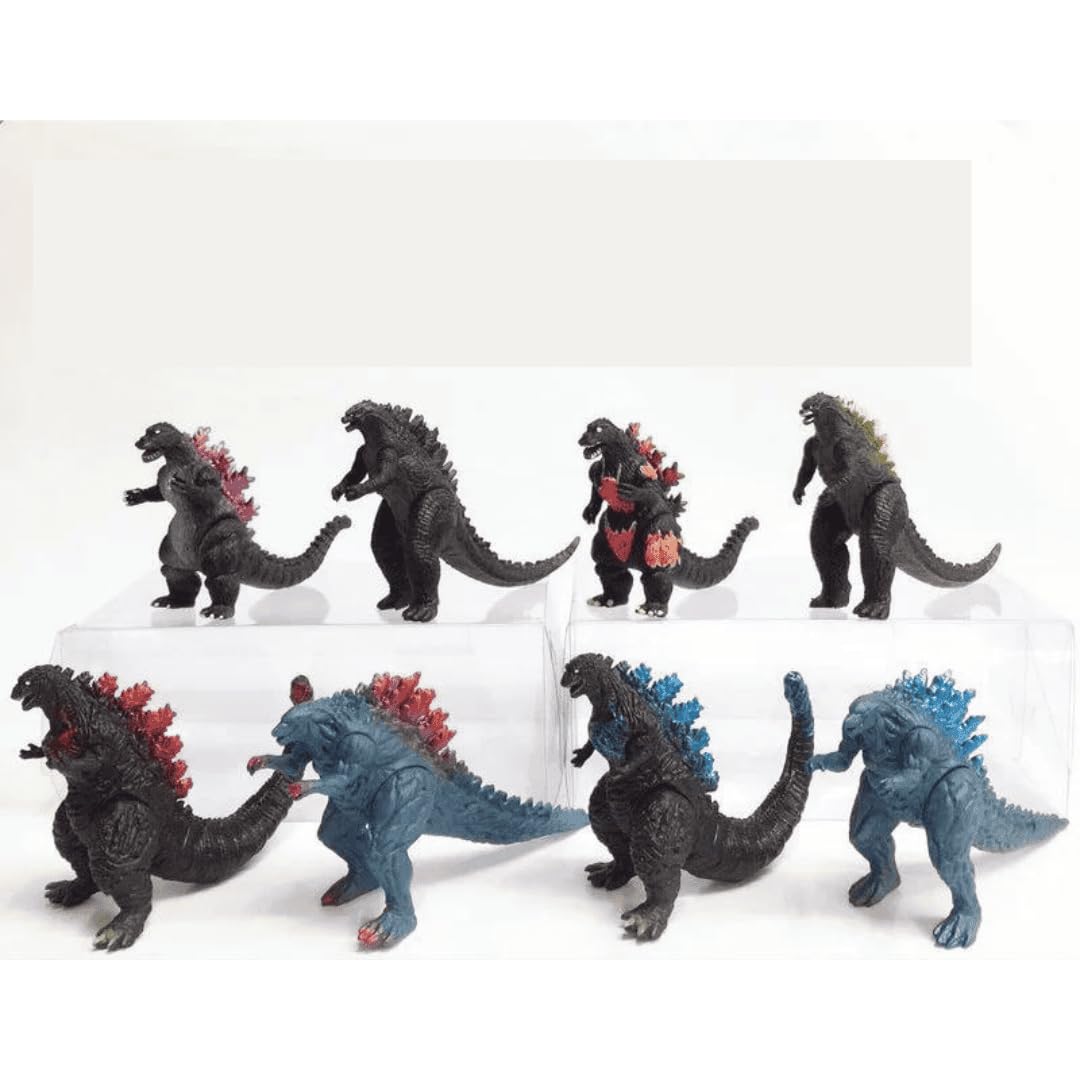 Kawaii Kart – A Cart Full of Cuteness | God Monster Action Figures - Set A - Set Of 8 | Fun And Quirky Movie Toy Gift Merchandise For Kids And God Monster Lovers (Height - 10 Cm)