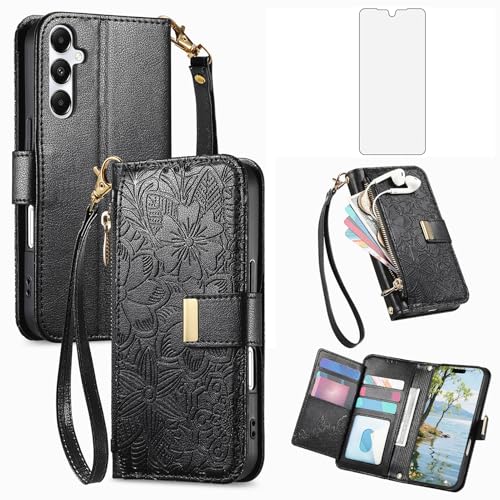 Étui de téléphone portable Galaxy A16 5G anti rayures avec fentes cartes