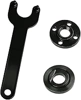 Vista 1 de Juego de 3 piezas de repuesto de brida de amoladora 5/8-11 con llave inglesa, accesorios para amoladora angular compatibles con Dewalt Milwaukee