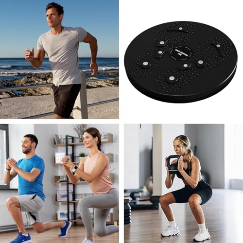 Waist Twist Machine - 198lbs Waist Twisting Workout Disc, Fitness Balance Board | Twist Exercise Board with Magnets - for Slimming Foot Massage Training Body Shaping - Image 6