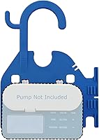 HelperKat Pump Caddy for Infinity Feeding Pump - Secure 500ml/1000ml Holder & Tubing Organizer (Blue)