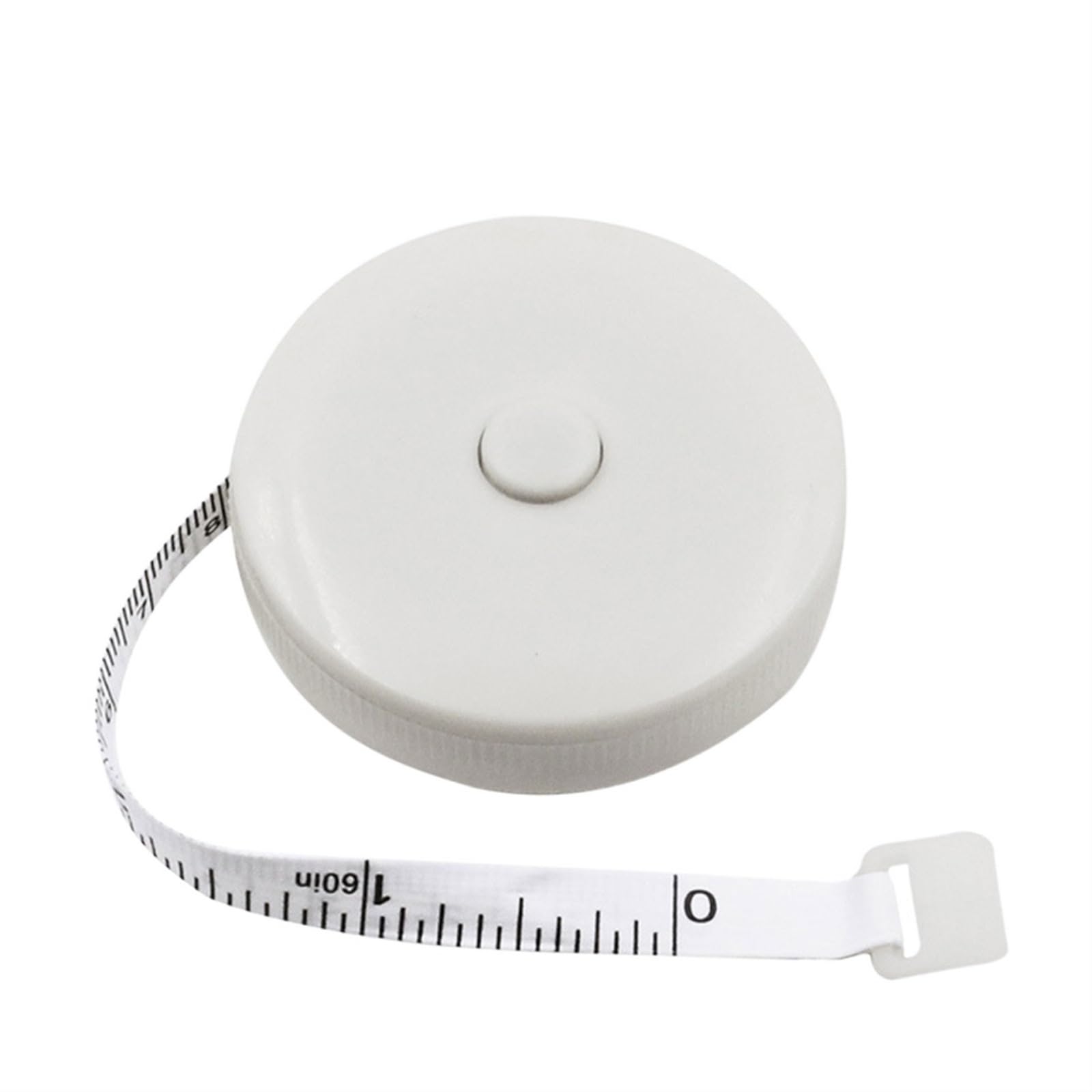 Miary Krawieckie, Przenośna Taśma Krawiecka, Miarka Krawiecka, Rozmiar Odzieży, Przenośne Narzędzia Do Szycia, 150 Cm，White-150Cm