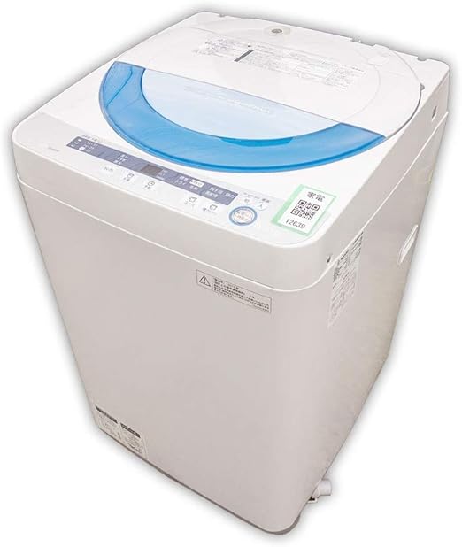 Amazon シャープ 5 5kg 全自動洗濯機 ブルー系sharp 穴なし槽 Es Ge55p A シャープ Sharp 大型家電 通販