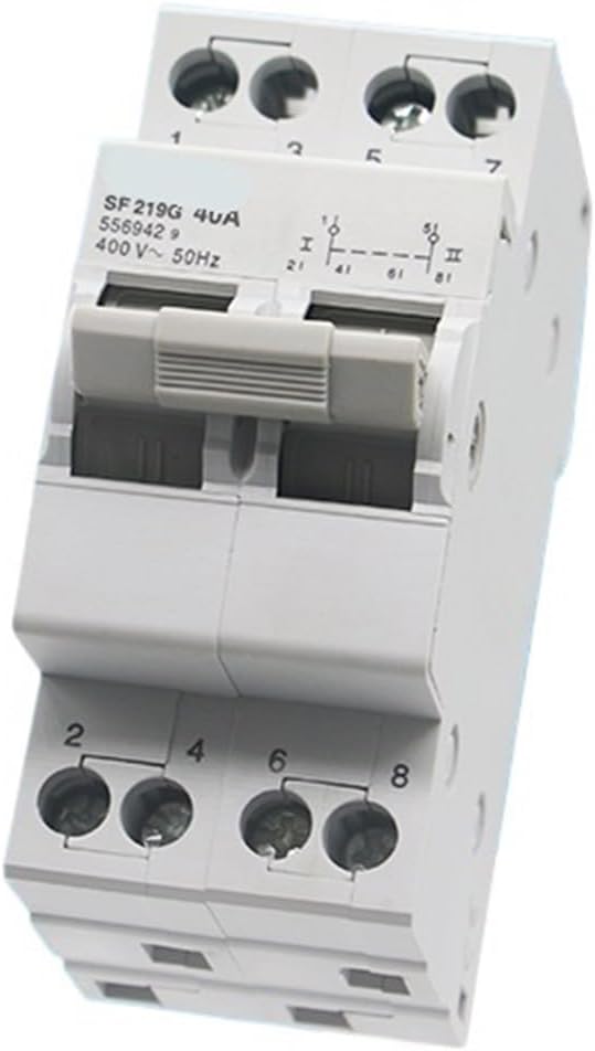 2P 40A 63A MTS Dual Power Manual Transfer Switch Interlock Circuit Breaker(40Amp)