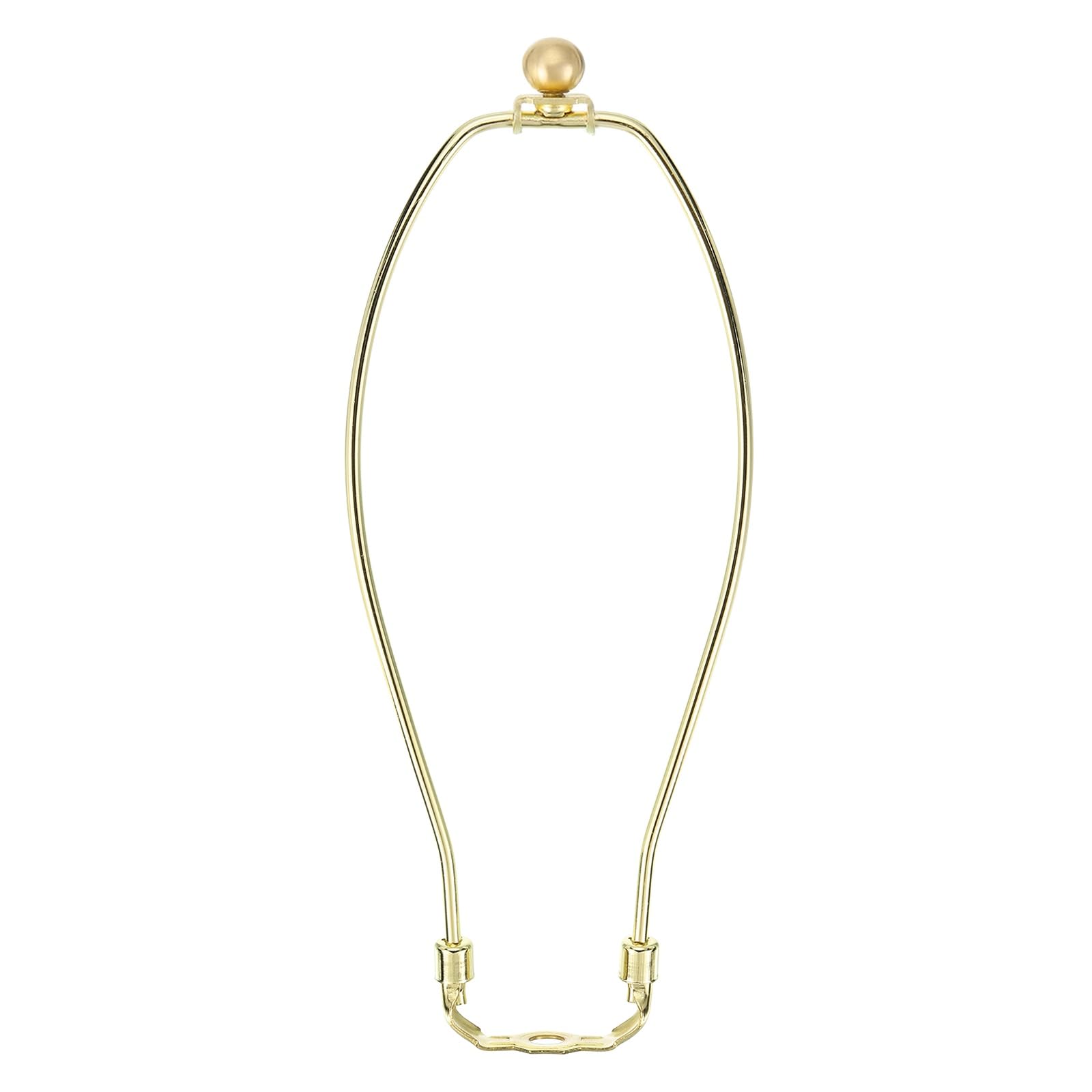 PATIKIL 11 Inch Lamp Harp Kit with 17.5mm Solid Brass Ball Finial