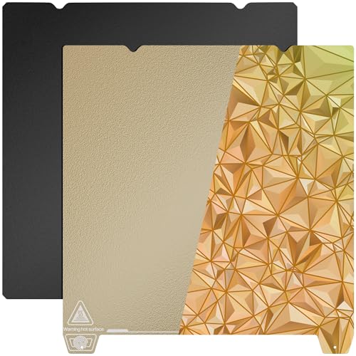 YOOPAI Double-Sided PEI+PEO Sheet and Flexible Magnetic Build Plate, 235 * 235mm 3D Printer Bed Platform for Creality K1/K1C/Ender 3/Ender 5 S1/Ender 3 Pro/Ender 3 V3/Ender 3 S1 Pro/Ender 3