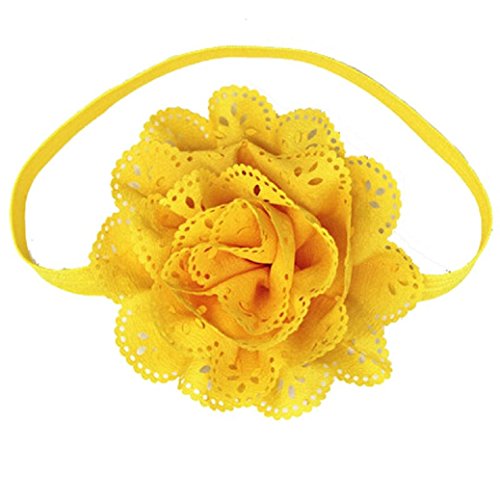 Fulltime(TM) 8Pcs Bébés Filles élastique Fleur Bandeau Photographie Bandeaux Belles Cheveux Accessoires