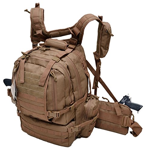 Mochila grande Explorer 22 pulgadas con bolsillos desmontables miniatura 2